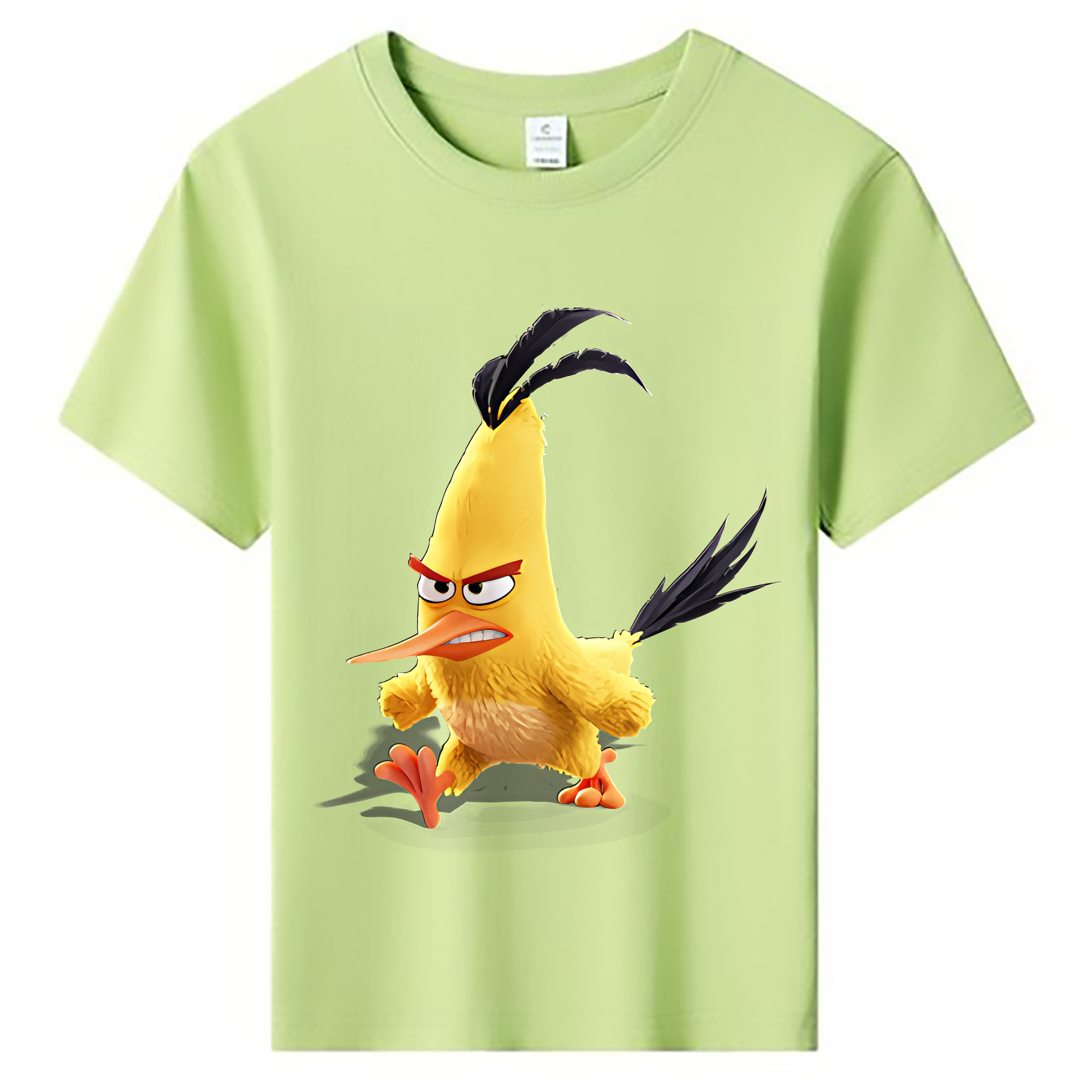 （画像用） Angry Birds アングリーバード 綿100％キッズTシャツ（フロントプリント）